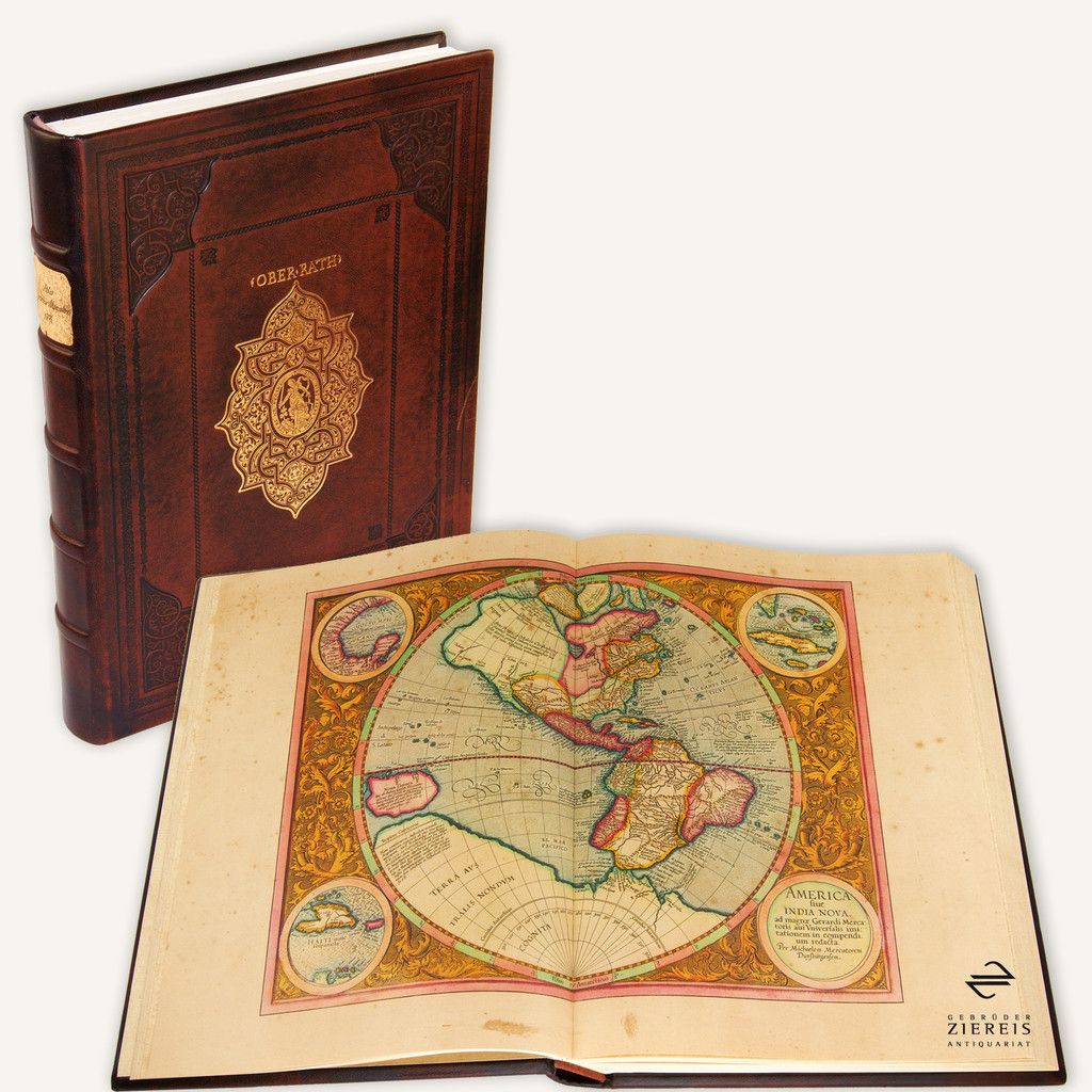 MERCATOR WELTATLAS 1595 * CORON Faksimile * NP 1.993 € * ATLAS