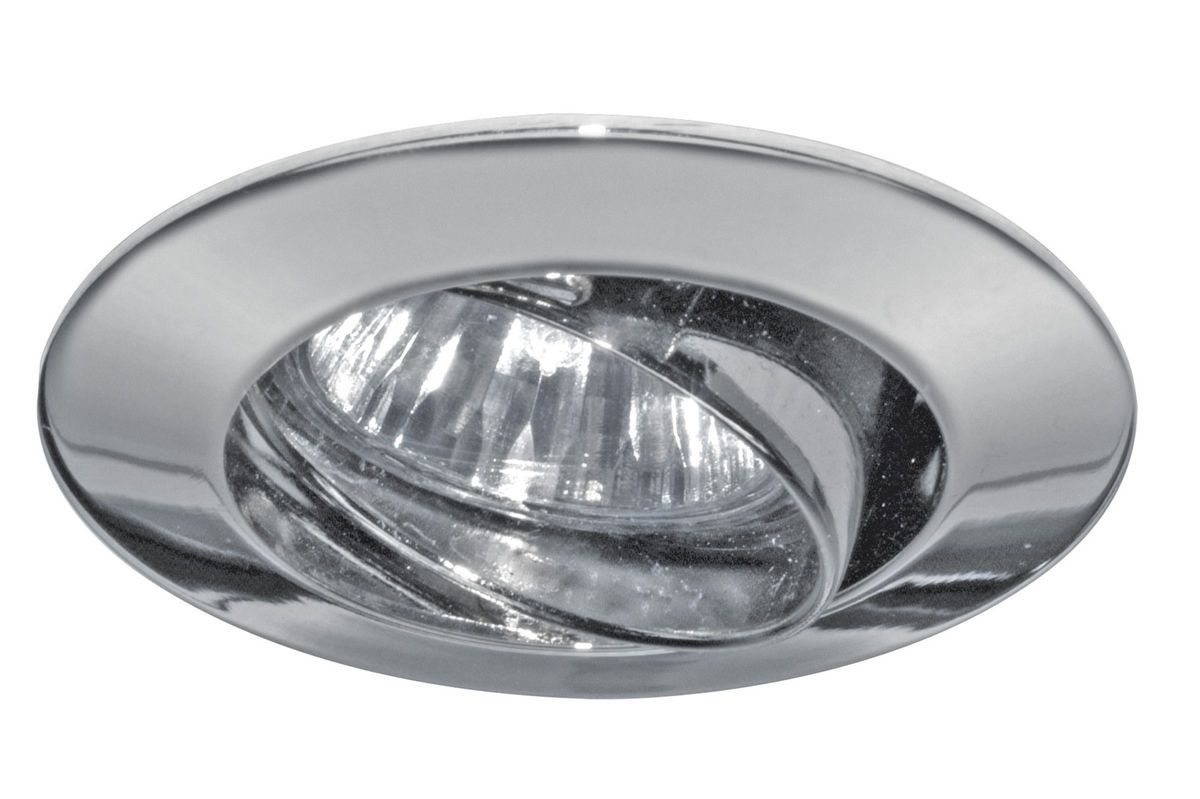 993.07   Paulmann Premium Line Halogen Einbauleuchten 12V 6x35W Chrom